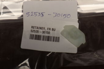 5253530150 Toyota RETAINER, FRONT BUMPER SIDE, RH/LH
