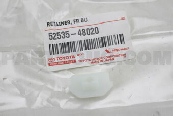 5253548020 RETAINER, FRONT BUMPER SIDE, RH/LH