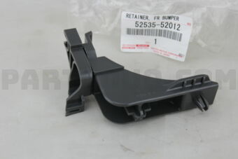 5253552012 RETAINER, FRONT BUMPER SIDE, RH