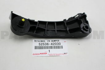 5253642030 RETAINER, FRONT BUMPER SIDE, LH