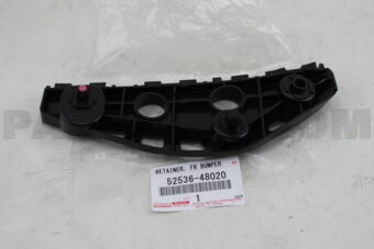 5253648020 RETAINER, FRONT BUMPER SIDE, LH