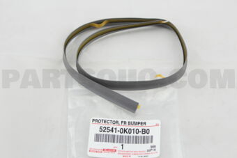 525410K010B0 PROTECTOR, FRONT BUMPER