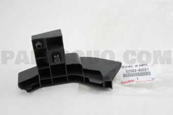 5256360021 RETAINER, REAR BUMPER, UPPER LH