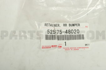 5257548020 RETAINER, REAR BUMPER SIDE, RH