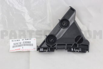 5257633080 RETAINER, REAR BUMPER SIDE, LH