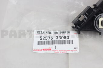 5257633080 RETAINER, REAR BUMPER SIDE, LH