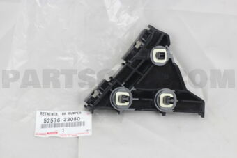 5257633080 RETAINER, REAR BUMPER SIDE, LH