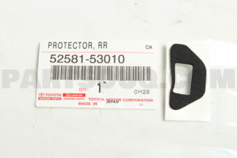 5258153010 PROTECTOR, REAR BUMPER, RH