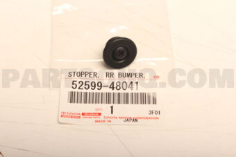 5259948041 Toyota STOPPER, REAR BUMPER, UPPER