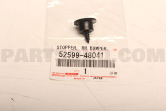 5259948041 Toyota STOPPER, REAR BUMPER, UPPER
