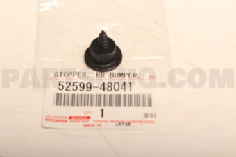5259948041 Toyota STOPPER, REAR BUMPER, UPPER