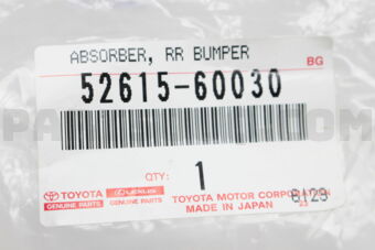 5261560030 ABSORBER, REAR BUMPER ENERGY