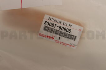 5308760906 EXTENSION SUB-ASSY, FRONT WHEEL OP