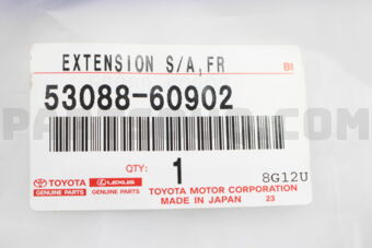5308860902 EXTENSION SUB-ASSY, FRONT WHEEL OP