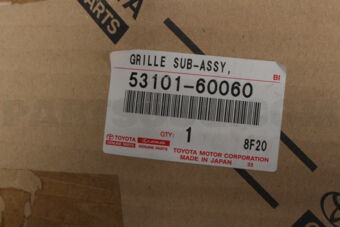 5310160060 GRILLE, RADIATOR