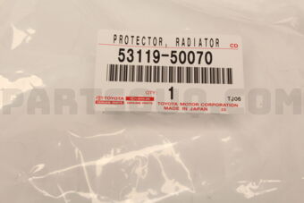 5311950070 Toyota PROTECTOR, RADIATOR GRILLE