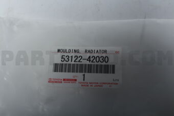 5312242030 MOULDING, RADIATOR GRILLE, LOWER