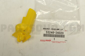 5324626020 BRACKET, HEADLAMP, LH