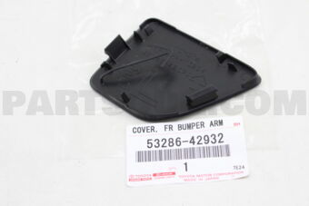 5328642932 COVER, FRONT BUMPER ARM HOLE, LH