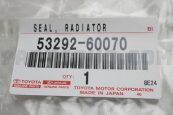 5329260070 SEAL, RADIATOR SUPPORT, UPPER