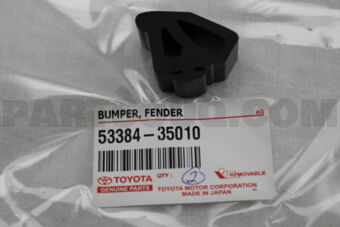 5338435010 BUMPER, FENDER TO HOOD