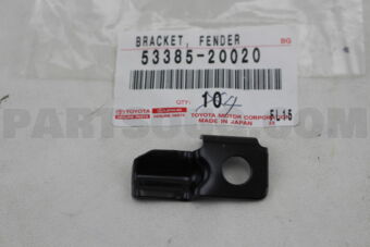 5338520020 BRACKET, FENDER TO HOOD BUMPER, RH