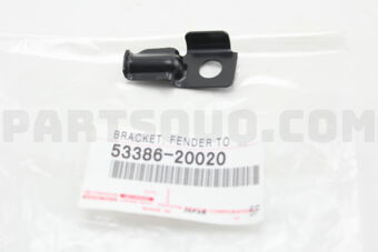 5338620020 BRACKET, FENDER TO HOOD BUMPER, RH