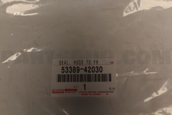 5338942030 Toyota SEAL, HOOD TO FRONT FENDER, LH