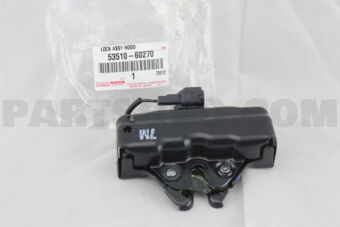 5351060270 LOCK ASSY, HOOD