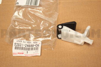 5360124030C0 Toyota LEVER SUB-ASSY, HOOD LOCK CONTROL