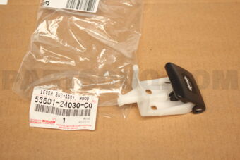 5360124030C0 Toyota LEVER SUB-ASSY, HOOD LOCK CONTROL