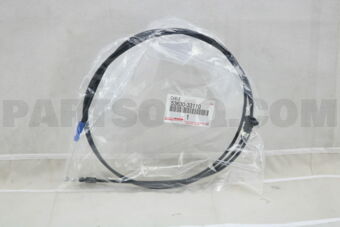 5363033110 CABLE ASSY, HOOD LOCK CONTROL