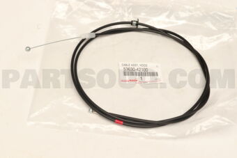 5363042100 CABLE ASSY, HOOD LOCK CONTROL