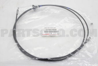 5363048030 CABLE ASSY, HOOD LOCK CONTROL