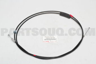 5363060100 CABLE ASSY, HOOD LOCK CONTROL