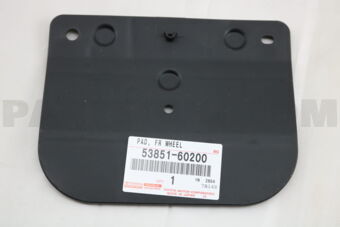 5385160200 Toyota PAD, FRONT WHEEL OPENING EXTENSION, NO.1