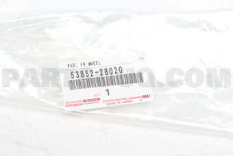5385228020 Toyota PAD, FRONT WHEEL OPENING EXTENSION, LH