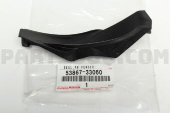 5386733060 SEAL, FRONT FENDER TO COWL SIDE, L