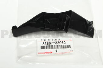 5386733060 SEAL, FRONT FENDER TO COWL SIDE, L