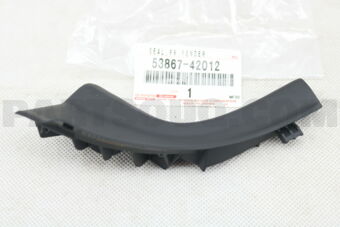 5386742012 SEAL, FRONT FENDER TO COWL SIDE, L