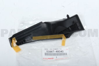 5386748040 SEAL, FRONT FENDER TO COWL SIDE, LH