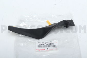5386748040 SEAL, FRONT FENDER TO COWL SIDE, LH
