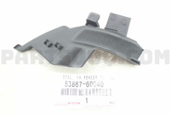 5386760040 SEAL, FRONT FENDER TO COWL SIDE, L