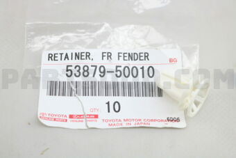 5387950010 RETAINER, FRONT FENDER LINER