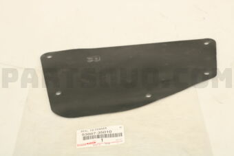 5388735010 SEAL, FRONT FENDER SPLASH SHIELD, 