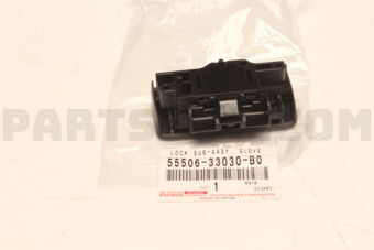 5550633030B0 Toyota LOCK ASSY, GLOVE COMPARTMENT DOOR