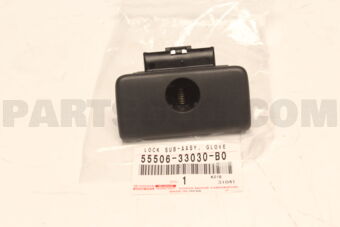 5550633030B0 Toyota LOCK ASSY, GLOVE COMPARTMENT DOOR