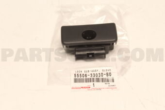 5550633030B0 Toyota LOCK ASSY, GLOVE COMPARTMENT DOOR