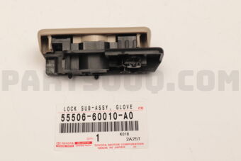 5550660010A0 LOCK ASSY, GLOVE COMPARTMENT DOO