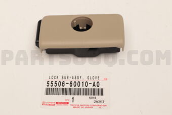 5550660010A0 LOCK ASSY, GLOVE COMPARTMENT DOO